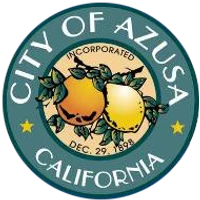 Official City Seal of Azusa California - Coast City Plumbing serves all Azusa neighborhoods