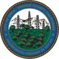 Official City Seal of Brea California - Coast City Plumbing serves all Brea neighborhoods