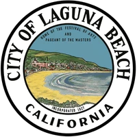 Official City Seal of Laguna Beach California - Coast City Plumbing serves all Laguna Beach neighborhoods