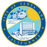 Official City Seal of Santa Ana California - Coast City Plumbing serves all Santa Ana neighborhoods